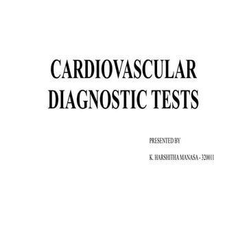 Presentation on cardiovascular tests.pptx