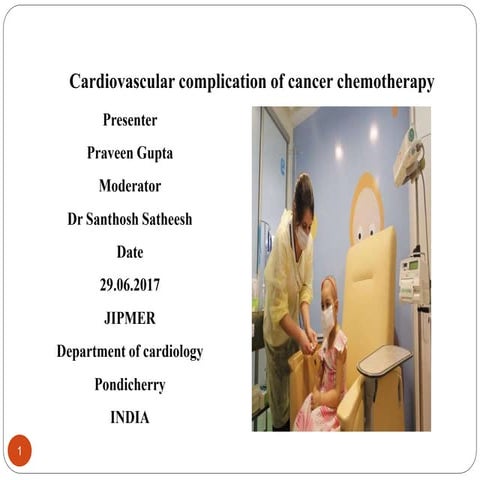 Cardiovascular complication of cancer chemotherapy