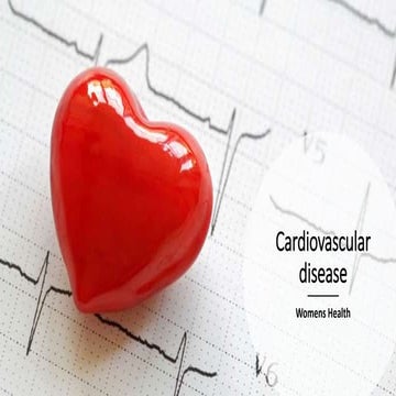 Cardiovascular disease in women's health
