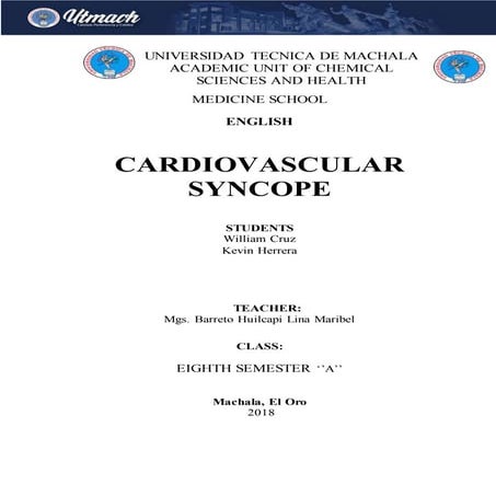 Cardiovascular sincope (5)