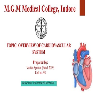 physiology of Cardiovascular system 