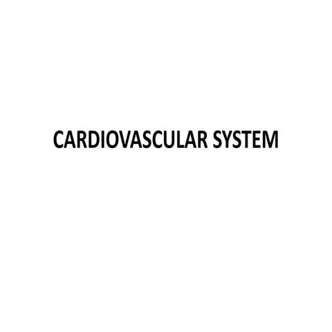 CARDIOVASCULAR SYSTEM.pptx
