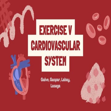 Cardiovascular System Physiology  Experiment