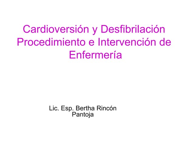 Cardioversión (2)