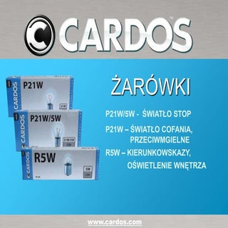 CARDOS Zarowki samochodowe 
