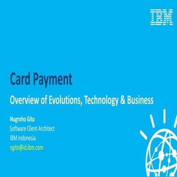 Card payment evolution v1.0