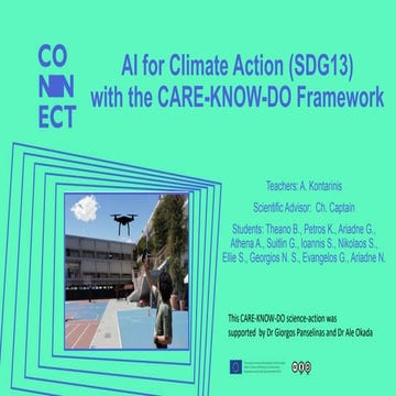 CARE-KNOW-DO AI climate action SDG13 Climate Action