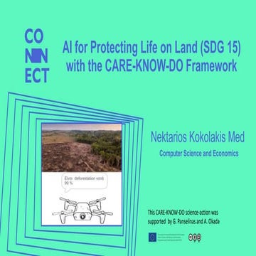 CARE-KNOW-DO AI forest fire SDG15 Life on Land