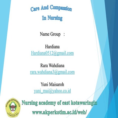 Care and Compassion in Nursing | PPTX