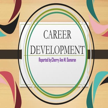 Career-Development-Human Resource Development