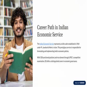Career Path in Indian Economic Service.pdf