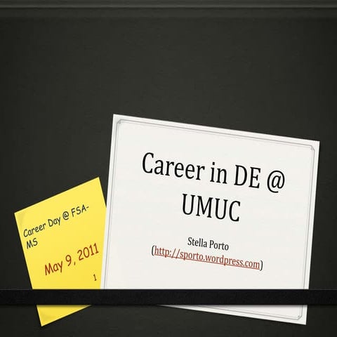 Career @ UMUC for FSA-MS