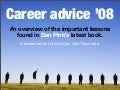 Career Advice '08