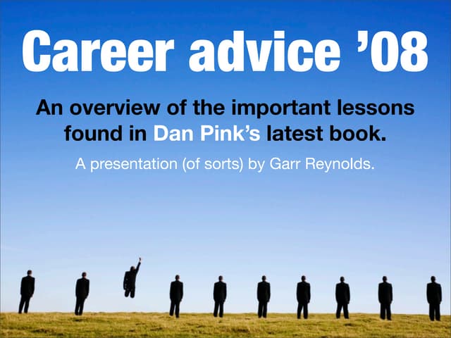 Career Advice '08