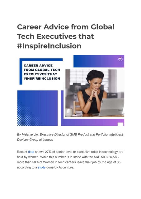 Career Advice from Global Tech Executives that #InspireInclusion.pdf