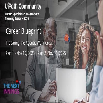 Career Blueprint - Future Career Vision & Success Stories - 2025 - Part 1