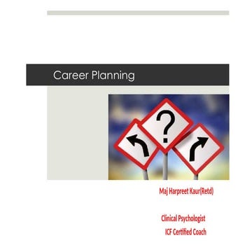 career coaching.power point presentation
