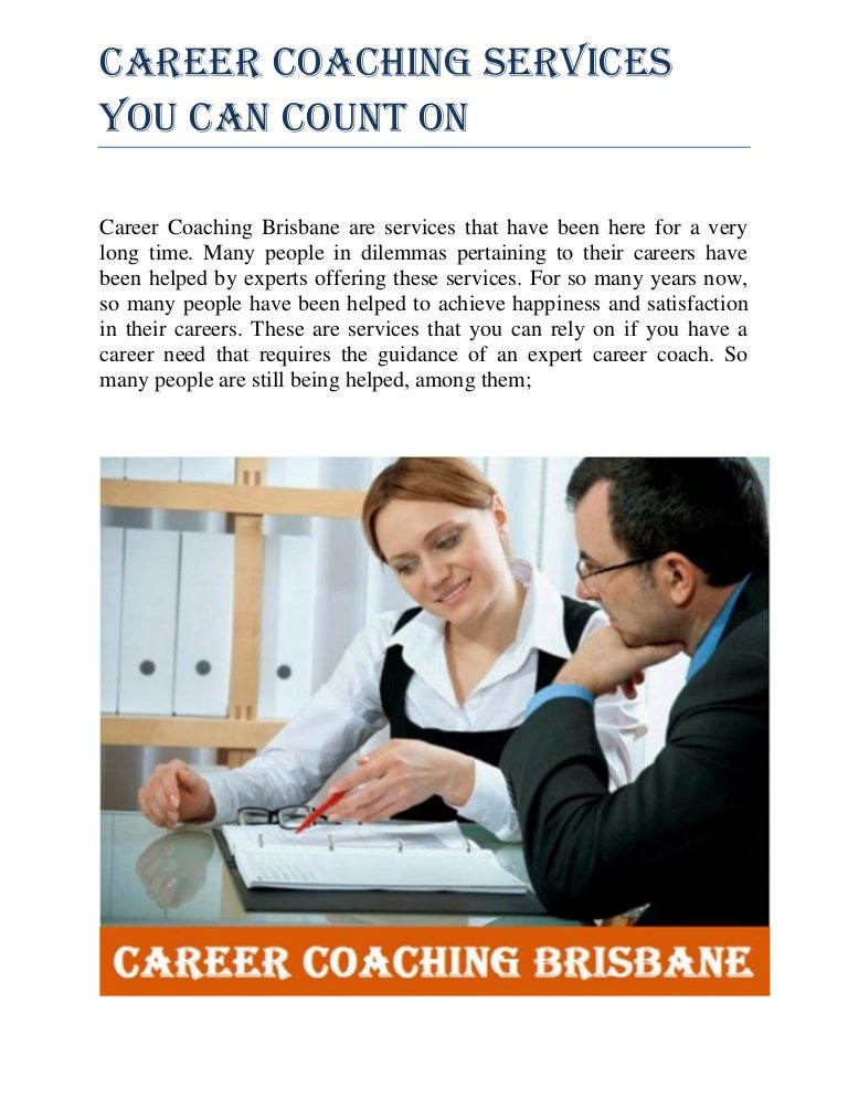 Career coach website picture