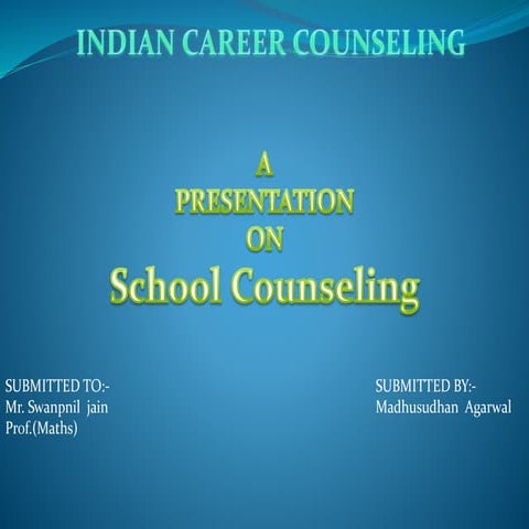 Career consling