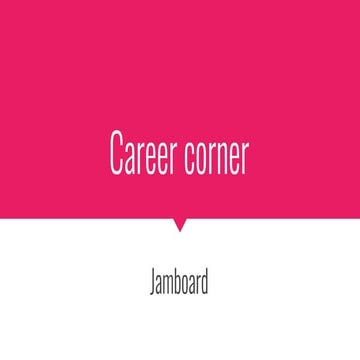 Career corner in schools how to develop and maintain career corner at schools