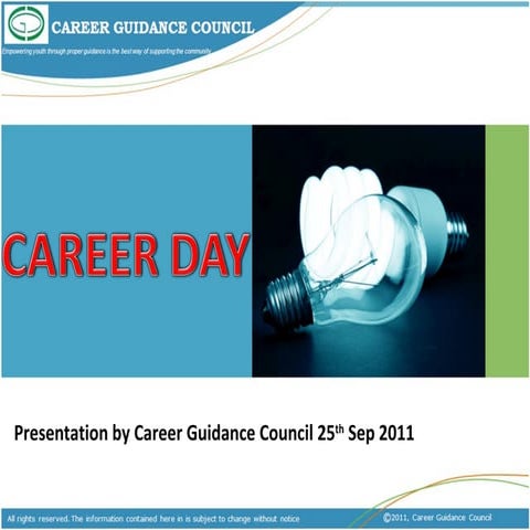 CGC Career Day 25-Sep-2011