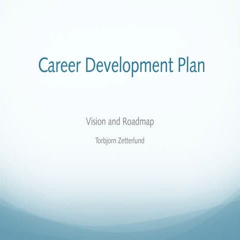 Career development path