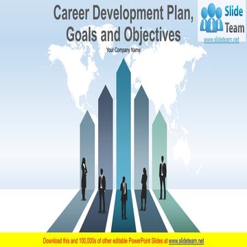 Career Development Plan Goals And Objectives PowerPoint Presentation Slides