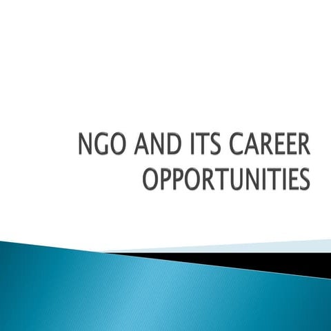 CareerEd (India) career opportunities in Indian NGOs