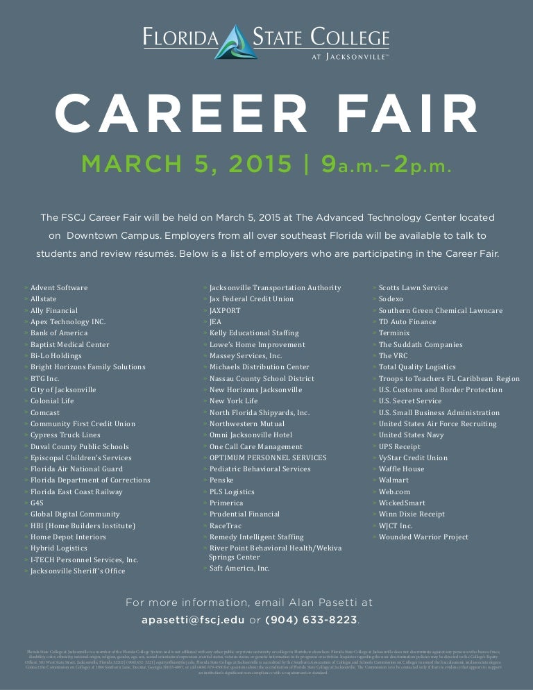 Career fair employers