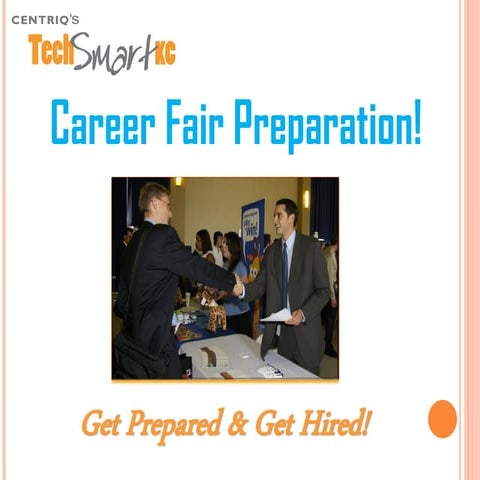Career Fair Workshop Centriq