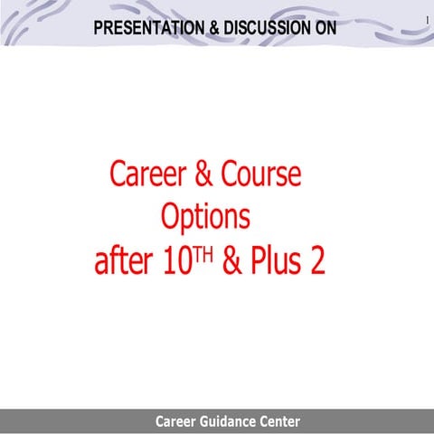 Career Guidance