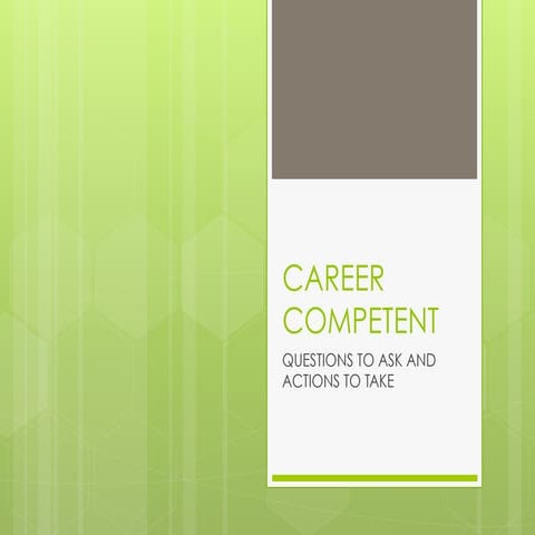 Career guidance