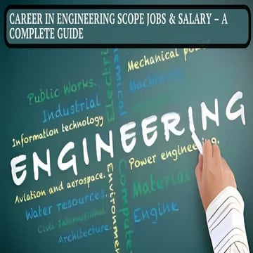 CAREER IN ENGINEERING SCOPE JOBS & SALARY – A COMPLETE GUIDE