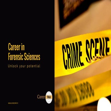 Career in Forensic Sciences
