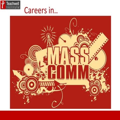 Career in mass media
