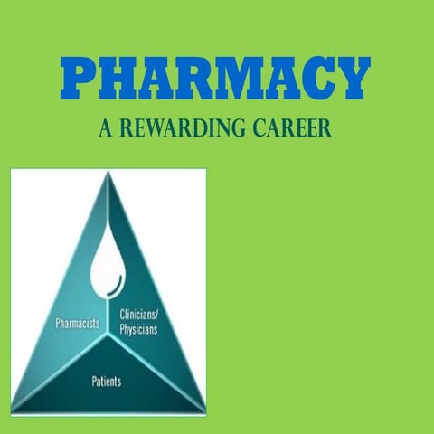 Career in Pharmacy for the Pharma Seekers.pptx