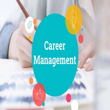 Career management | PPTX