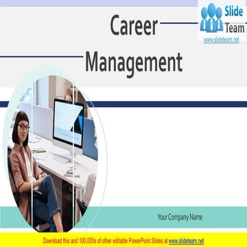 Career Management PowerPoint Presentation Slides