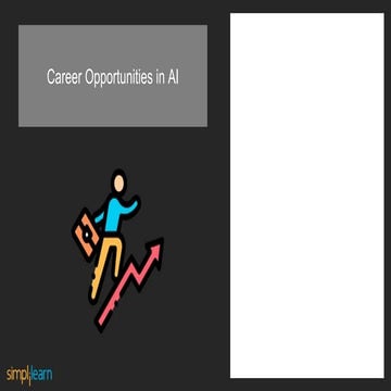 Career Opportunities In Artificial Intelligence 2023 | AI Job Opportunities |...