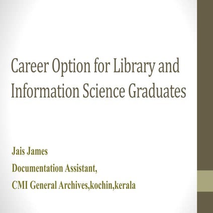 Career Option for Library and Information Science.pptx