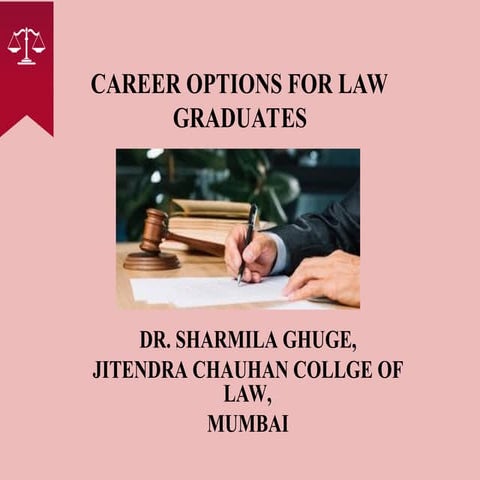 Career Options for Law Graduates india.ppt
