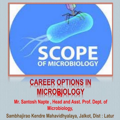 CAREER OPTIONS IN MICROBIOLOGY.pptx