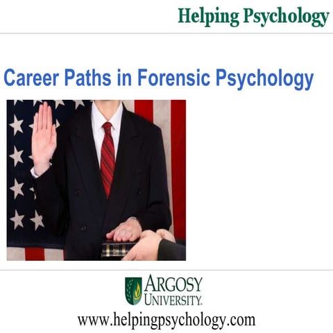 Career Paths In Forensic Psychology