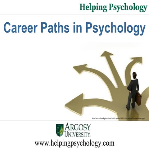 Career Paths In Psychology