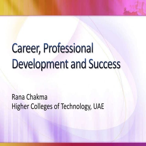 Career pd and success