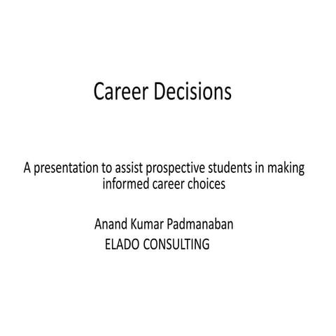 Career planning for fresh graduates 