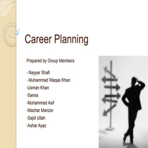 Career planning