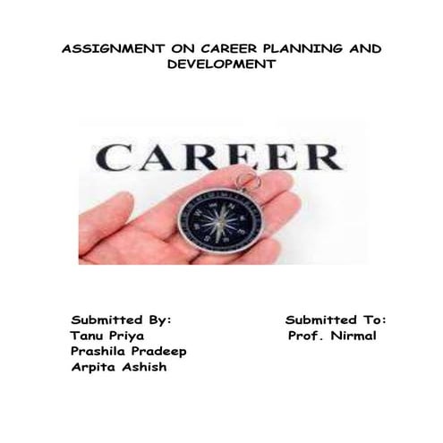 Career planning and development