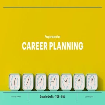 Career planning tips