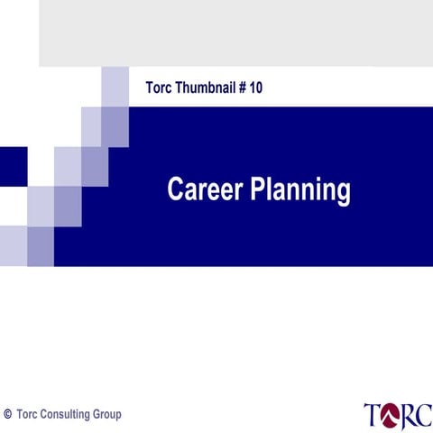 Career Planning Goals Plan Strategy Development Success